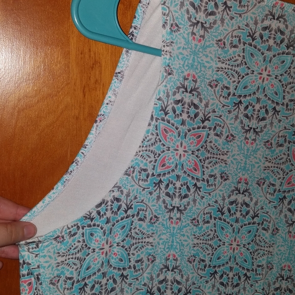 Gaiam Floral Damask Tank Top - Picture 6 of 7